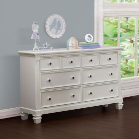 Glendale 6 Drawer Dresser Pure White