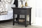 Overland Nightstand Forever Black