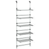 5-Tier Hanging Laundry Drying Rack Aluminum