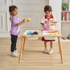 VEVOR Kids Sensory Table Sand Water Play Table with 1 Paper Roll 3 Storage Bins