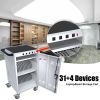 Mobile Charging Cart and Cabinet for Tablets Laptops 31+4-Device