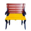 KID'S MULTI-FUNCTIONAL ARM CHAIR,TABLE+ 2 BENCHES (All-in-one)