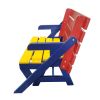 KID'S MULTI-FUNCTIONAL ARM CHAIR,TABLE+ 2 BENCHES (All-in-one)