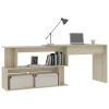 Corner Desk Sonoma Oak 78.7"x19.7"x29.9" Engineered Wood