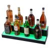 VEVOR LED Lighted Liquor Bottle Display Bar Shelf RF & App Control 24" 2-Step