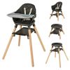 6 in 1 Convertible Highchair with Safety Harness and Removable Tray