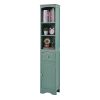 Tall Bathroom Cabinet;  Freestanding Storage Cabinet with Drawer;  MDF Board;  Adjustable Shelf